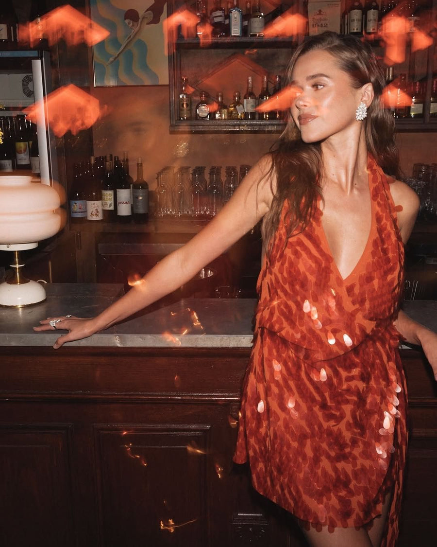 5.64ct Diamond 18K Gold Leaf Climber Earrings