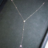 0.49ct Diamond 18K Gold Star Hand Bracelet