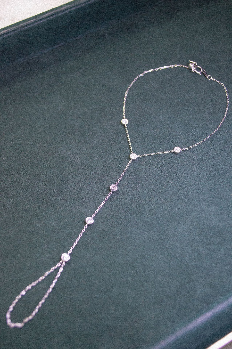 2.52ct Diamond 18K Gold Dy The Yard Hand Bracelet