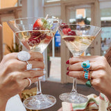2.95ct Diamond 14K Gold Pave Cocktail Ring