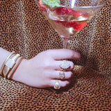 1.26ct Diamond 18K Gold Baguette Illusion Ring