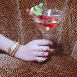 2.00ct Diamond 14K Gold Pear Cocktail Ring