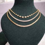 4.83ct Diamond 14K Gold Necklace