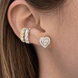 0.95ct Diamond 18K Gold Ear cuff