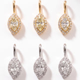 GIA 1.23ct Diamond 18K Gold Pendant