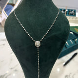 1.50ct Diamond 14K Gold Two In One Lariat Necklace