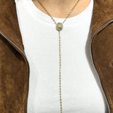 1.50ct Diamond 14K Gold Two In One Lariat Necklace