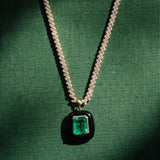 6.32ct Diamond 14K Gold Rope Tennis Necklace