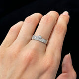 0.48ct Diamond 14K Gold Emerald Cut Ring