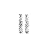 1.16ct Diamond 18K Gold Climber Earrings
