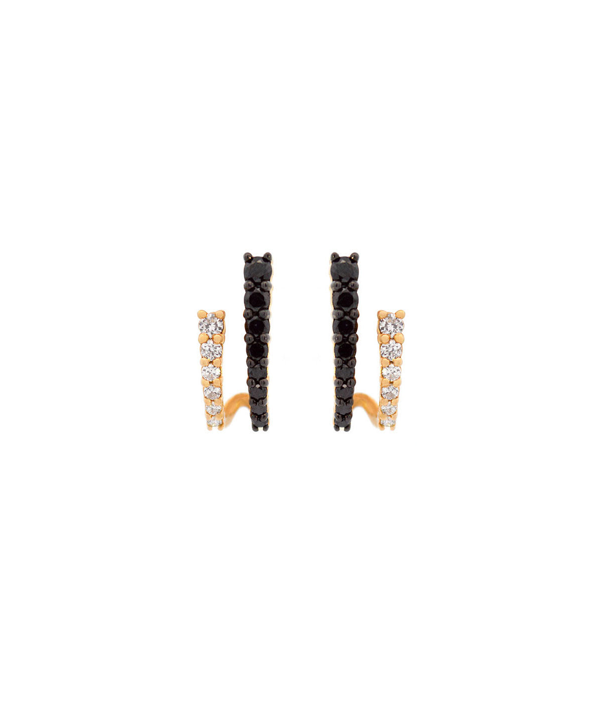 0.76ct Diamond 18K Gold Earrings
