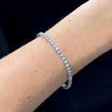 2.0ct Diamond 14K Gold Tennis Bracelet
