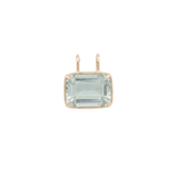 23.63ct Green Amethyst 18K Gold Medium Statement Pendant