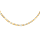 4.49ct Diamond 14K Gold Link Necklace