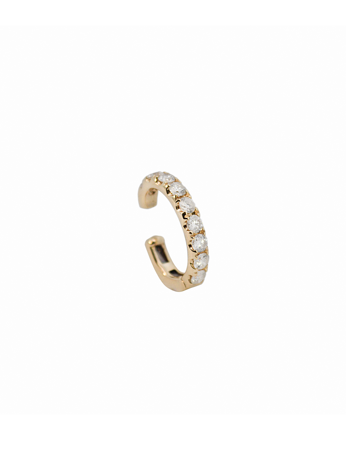 0.50ct Diamond 18K Gold Ear Cuff